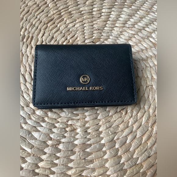 Michael Kors black leather Card Wallet - brand new - Picture 5 of 13